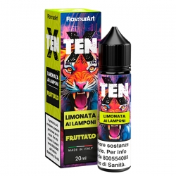 Flavourart TenX Limonata ai Lamponi - Vape shot 20ml