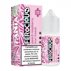Fantasi Ferocious Max Ice Peach Raspberry Kiwi Freeze - Mini shot 10+10