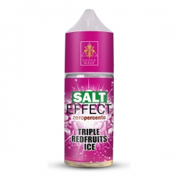 Shock Wave Salt Effect Triple Red Fruit Ice - Mini Shot 10+10