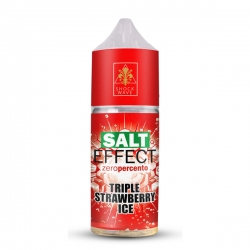 Shock Wave Salt Effect Triple Strawberry Ice - Mini Shot 10+10