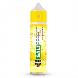 Shock Wave Salt Effect Triple Peach Ice - Vape Shot 20ml