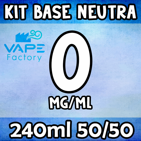 kiwi vape KIT BASE NEUTRA 500 ML 70VG/30PG main image 0